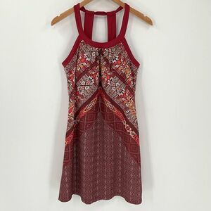 Prana Cantine Dress Padded Shelf Bra Sleeveless Moisture Wicking Women‎ Medium
